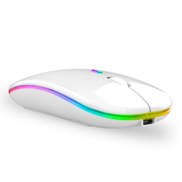 Mouse Wireless Recarregável Led Rgb 2.4 Ghz Sem Fio - Imagem 10