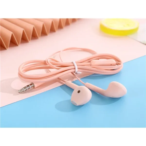 Fone De Ouvido Macaron Com Fio Original De Alta Qualidade Intra-Auricular headset com fio e microfone U19 - Imagem 6